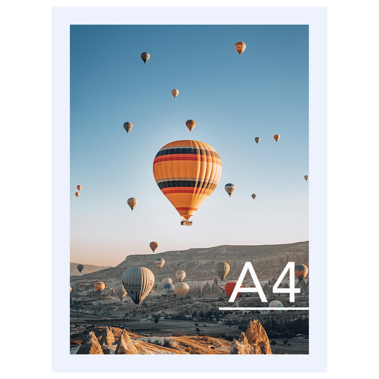 Amazon.com - 8.3x11.7 A4 Picture Frame White for Wall Hanging or